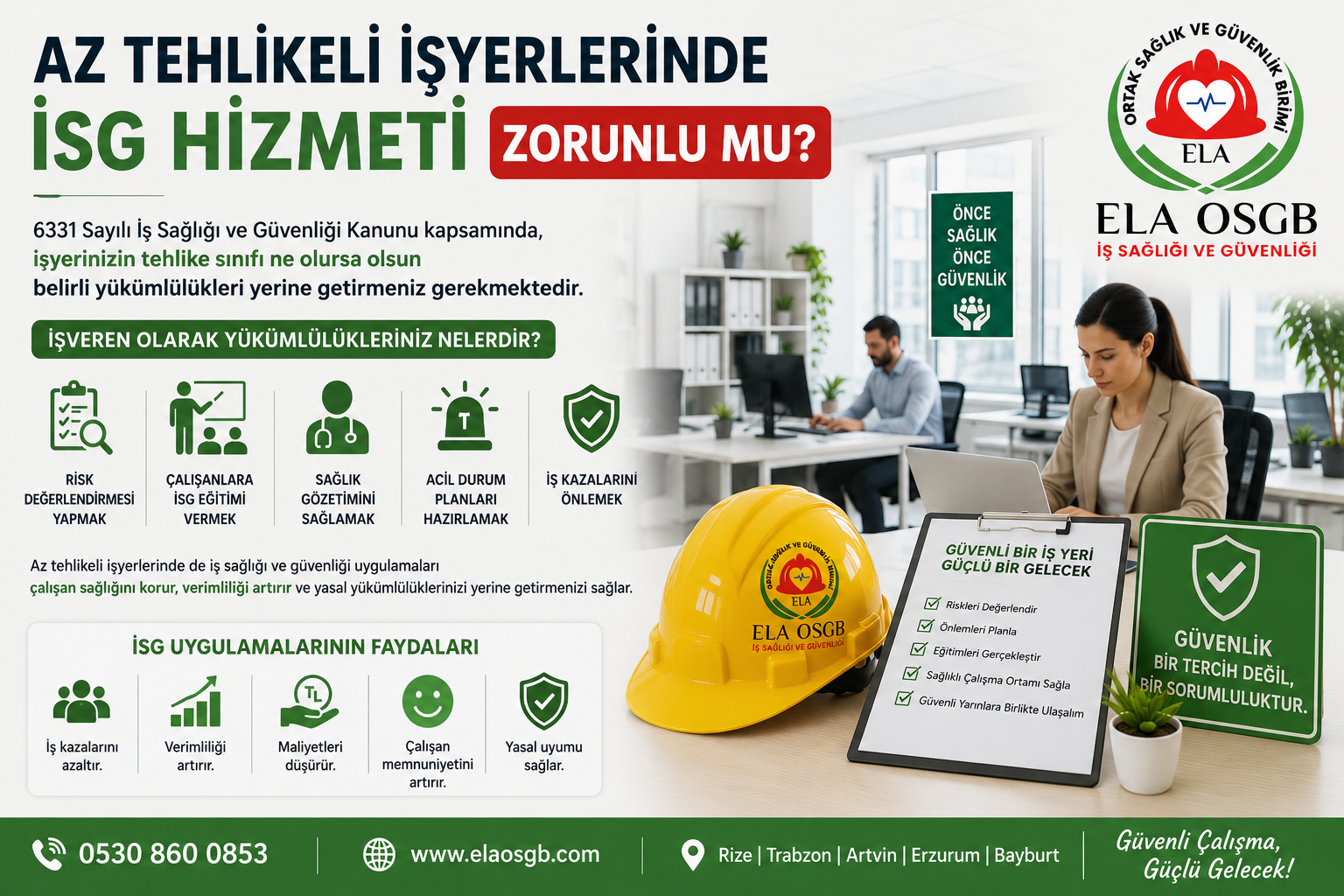 Az Tehlikeli İşyerlerinde İSG Hizmeti Almak Zorunlu mu?