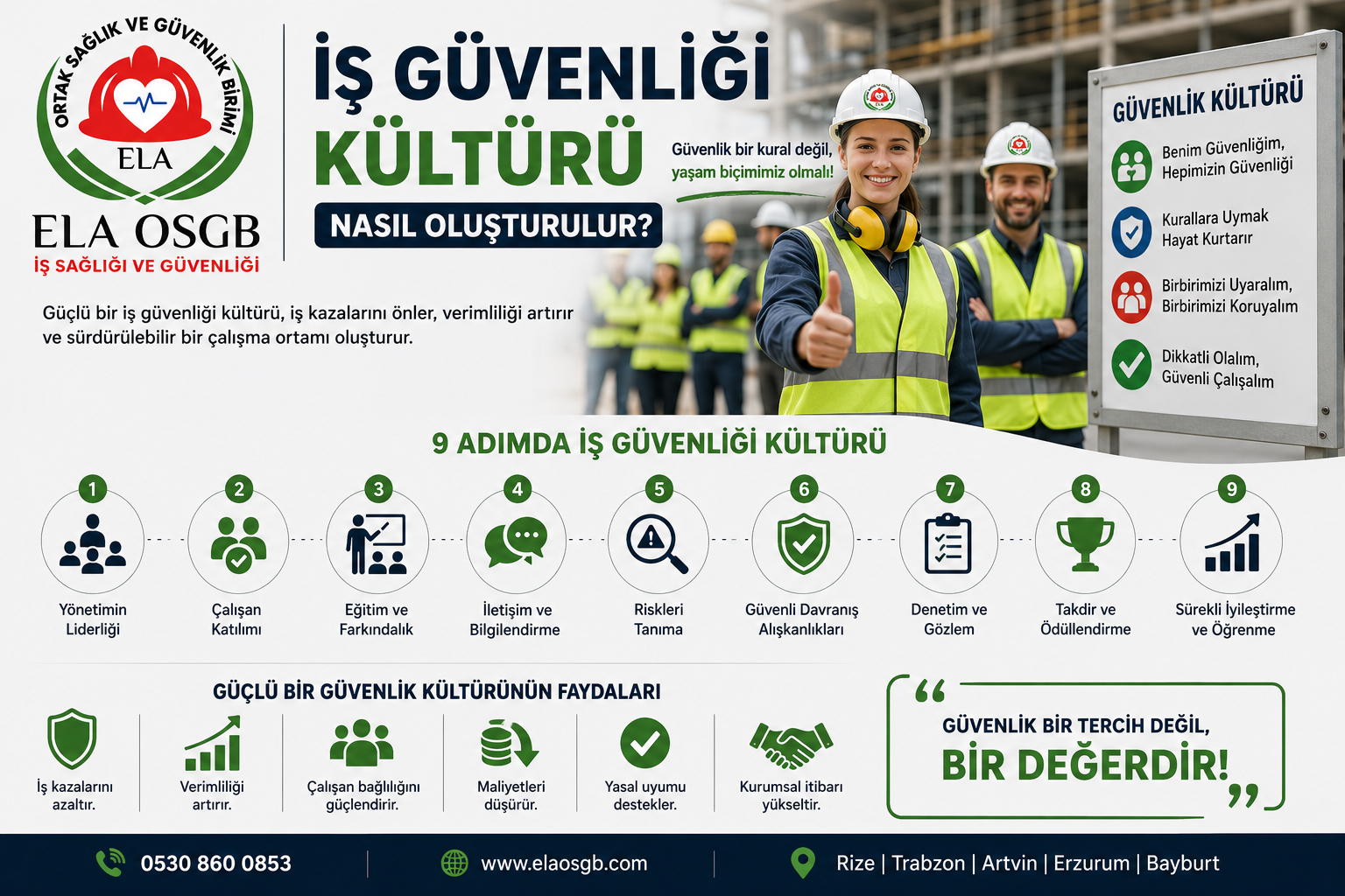 İş Güvenliği Kültürü Nasıl Oluşturulur?